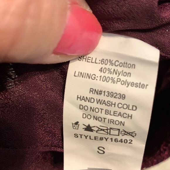 DO+BE TWO PIECE SMALL LACE SKIRT/TOP SET in purple - Picture 9 of 14